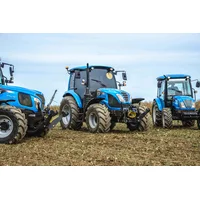 Text: Robust LS tractors with rich equipment