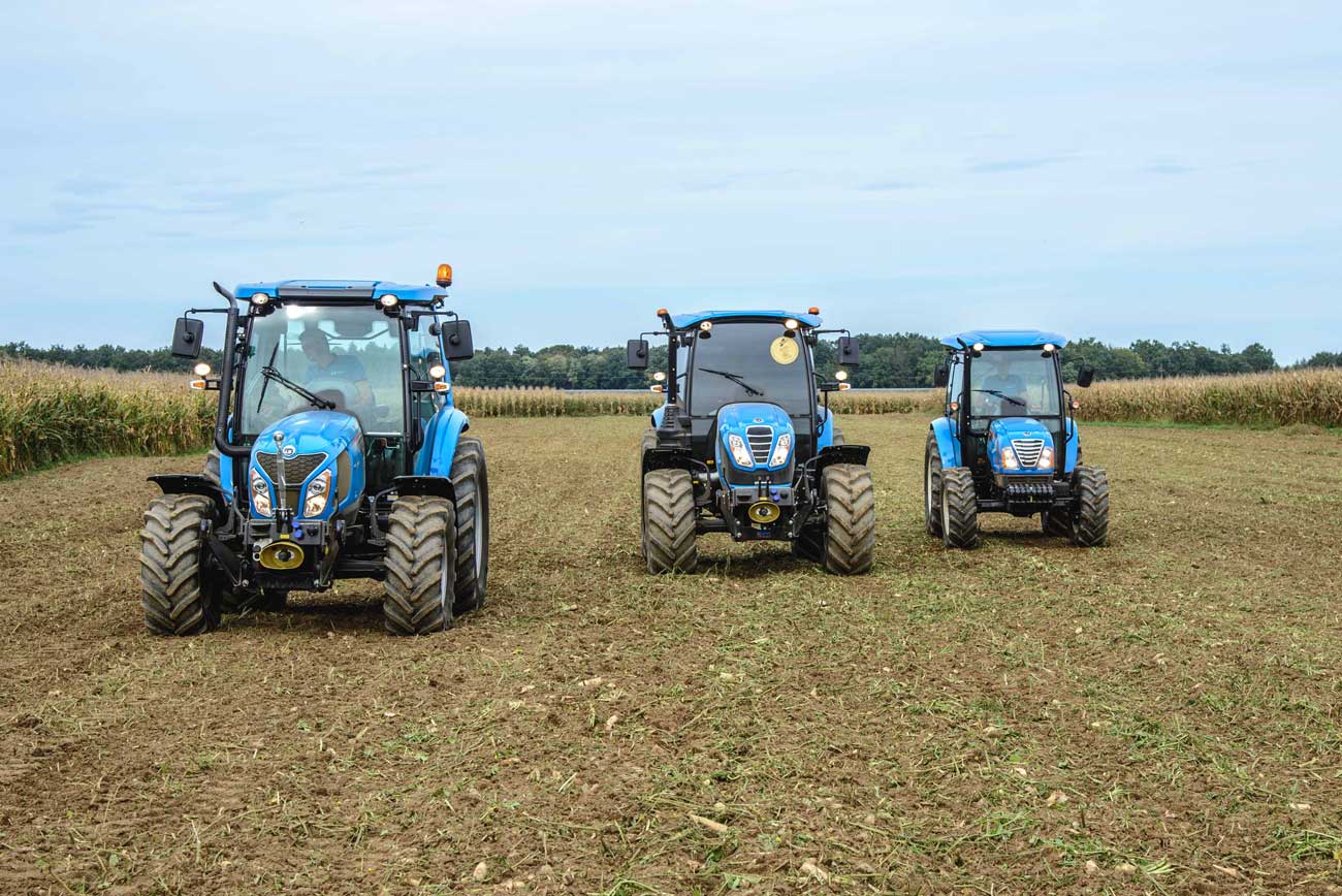 LS traktorji različnih velikosti